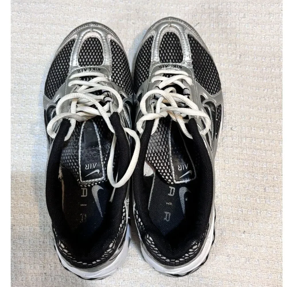 Vintage 2004 Nike Air Defuse Black Metallic Silver Men’s 10